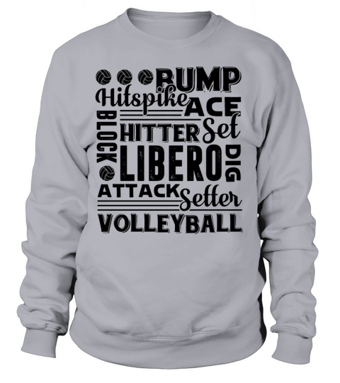 Setter Playing Volleyball Shirt Women's Sweatshirt