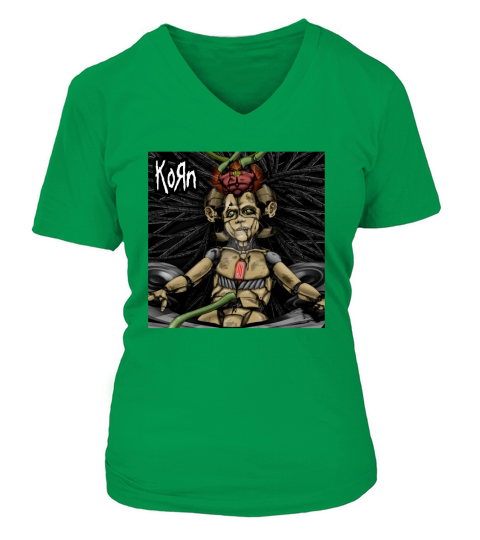 Korn 1993 Tshirt V-neck T-Shirt Woman