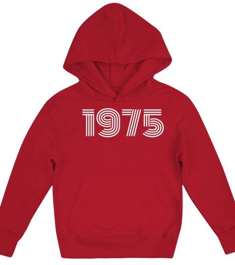Vintage 1975 Kids Hoodie