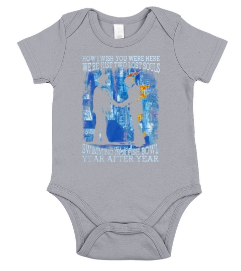 Wish You Were Here Lyrics Pink Floyd Delicate Sound Of Thunder shirt Short Sleeve Baby One-Piece