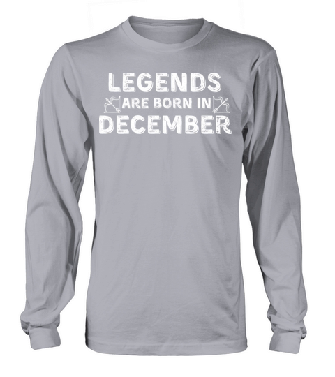 Legends are born in december Women's Long Sleeve