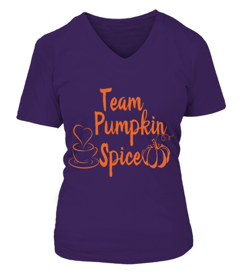 Team Pumpkin spice shirts Women's V-Neck T-shirt