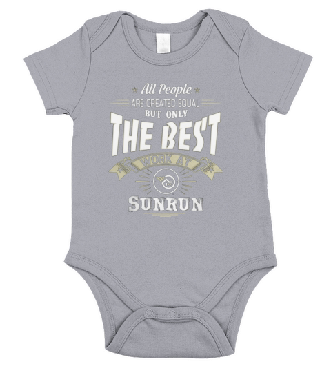 Sunrun the best quote Short Sleeve Baby One-Piece