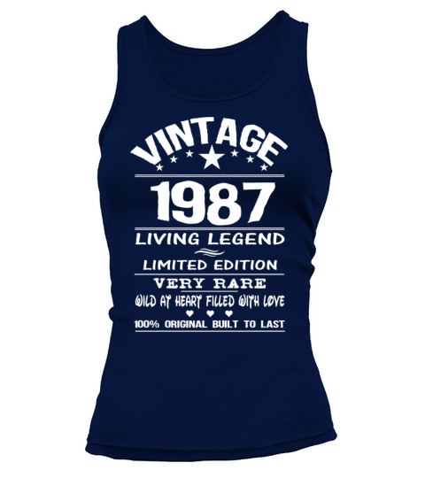 VINTAGE 1987 Women's Tank Top