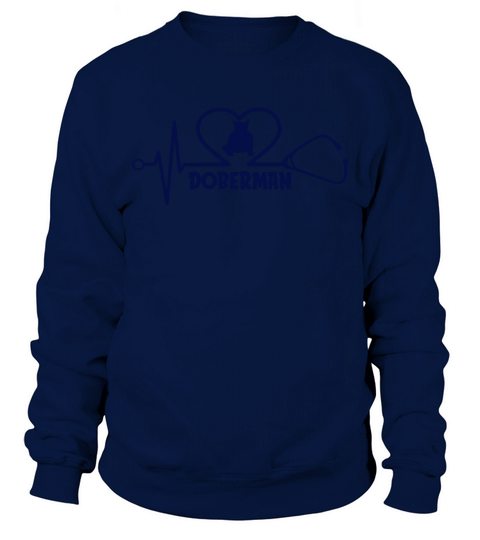 Doberman Nurses Doctors Stethoscope Classic For Dog Lover 2020 - Unisex Long Sleeve Sweatshirt Unisex