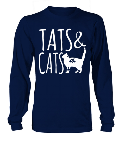 Tats And Cats Shirt Women's Long Sleeve