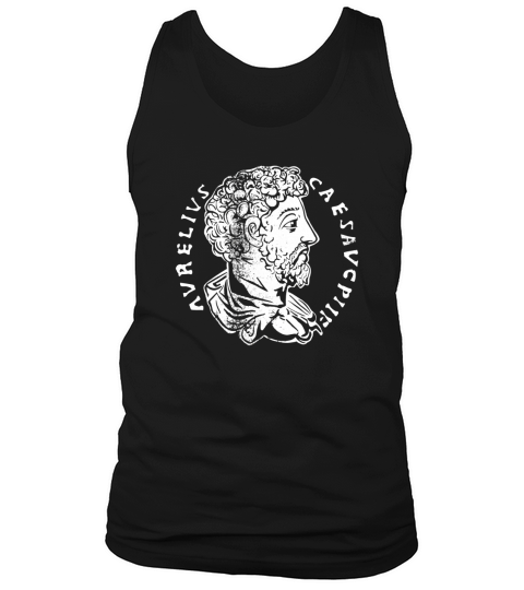 Stoicism Marcus Aurelius Ancient Roman Coin Stoic Tank Top Unisex