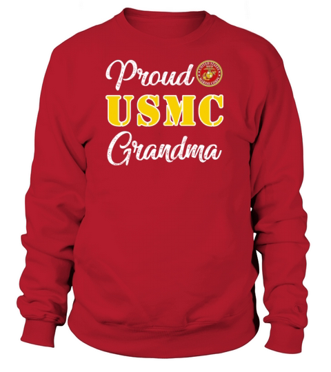 Proud US Marine Corps Grandma Women's Sweatshirt