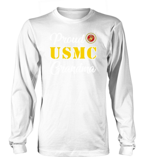 Proud US Marine Corps Grandma Women's Long Sleeve