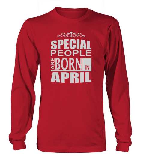born in april Women's Long Sleeve