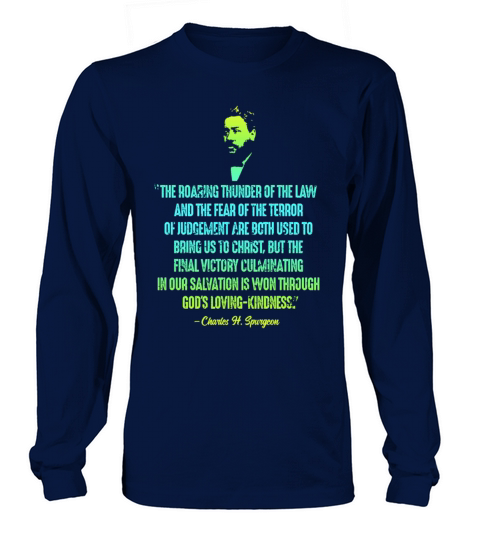 The Roaring Thunder Of The Law Spurgeon Women's Long Sleeve