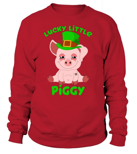 St Patricks Day Year Of The Pig Shenanigan Piggy Women's Sweatshirt
