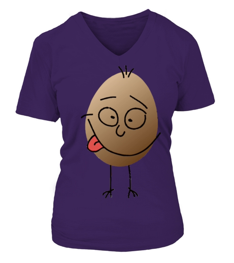 Easter Eggs V-neck T-Shirt Woman