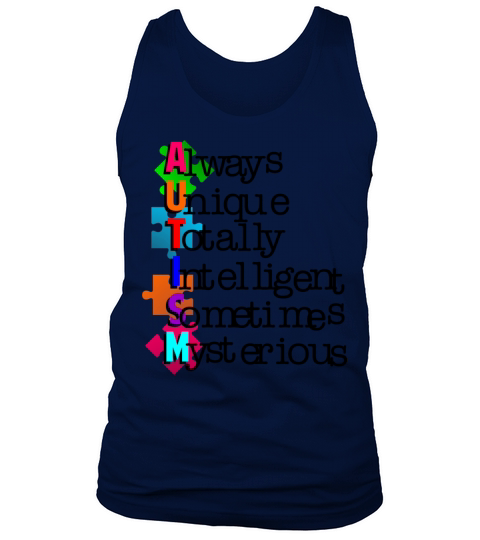autism Tank Top Unisex