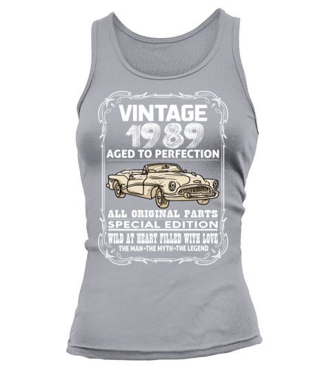 VINTAGE 1989-AGED TO PERFECTION Women's Tank Top