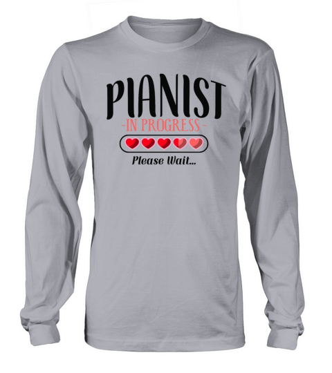 Piano Teacher Pianist Future Heart Women's Long Sleeve