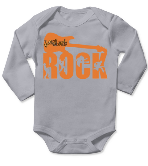 The Yardbirds 8 Long Sleeve Baby One-Piece