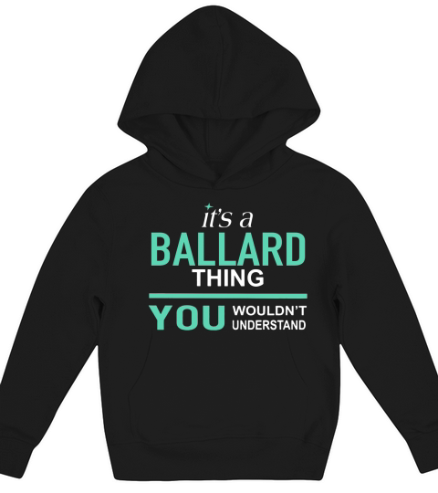 Ballard Thing  TeeForBallard Kids Hoodie