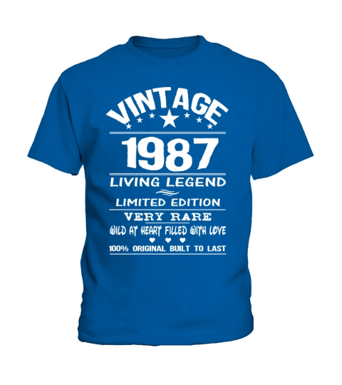 VINTAGE 1987 Kids T-Shirt
