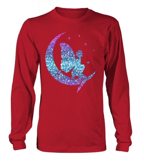 Glitter Fairy Elf Fairytale Women Girls Gift Men's Long Sleeve