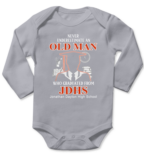 Jonathan Dayton High School Long Sleeve Baby One-Piece