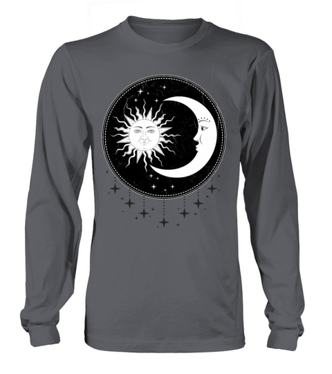 sun and moon - bohemian Women's Long Sleeve