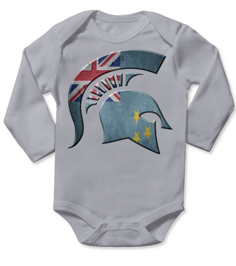 Tuvalu Long Sleeve Baby One-Piece