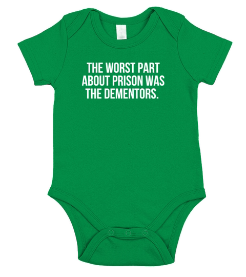 The worst part about prison was the dementors Short Sleeve Baby One-Piece