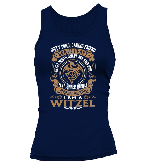 WITZEL Brave Heart Dragon Name Shirts Tank top Woman