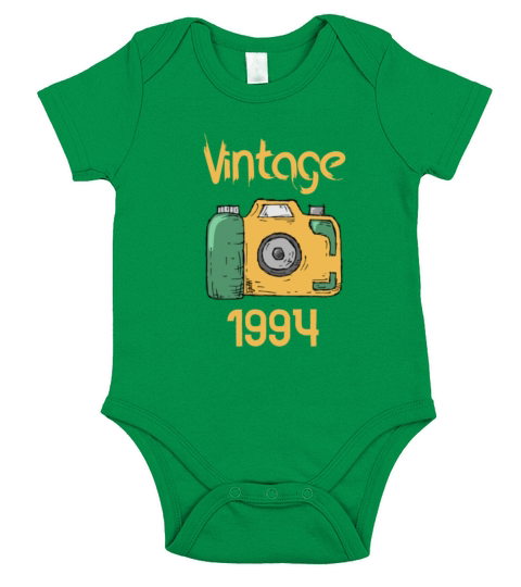 Vintage 1994 Short Sleeve Baby One-Piece