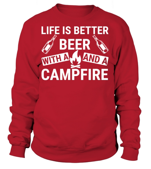 Camping And Beer Women's Sweatshirt