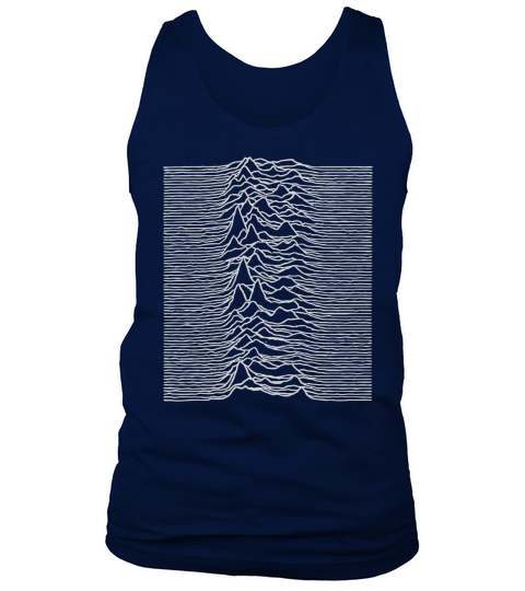 UNKNOWN PLEASURES JOY DIVISION FACTORY RECORDSENGLISH ROCK BAND Tank Top Unisex