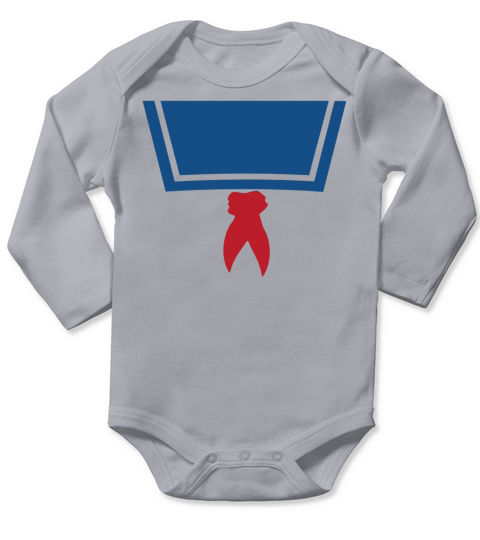 Staypuft Marshmallow Man Shirt Long Sleeve Baby One-Piece