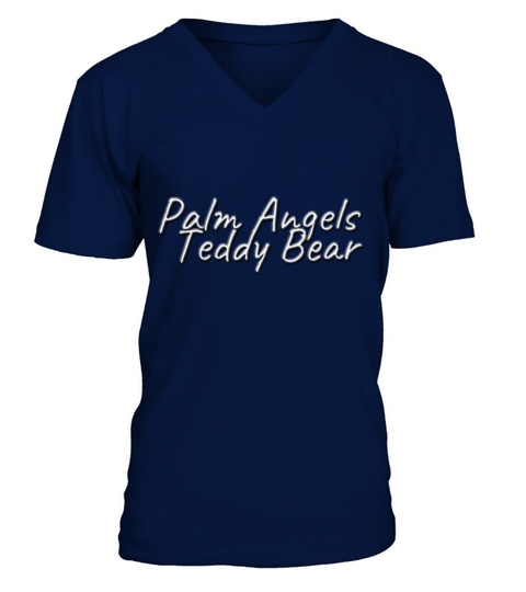 Palm Angels Teddy Bear Tshirt Men's V-Neck T-shirt