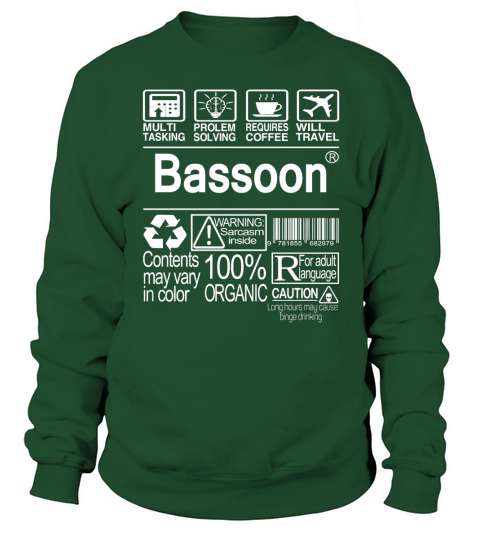 Bassoon - Bassoonist Tshirt Sweatshirt Unisex