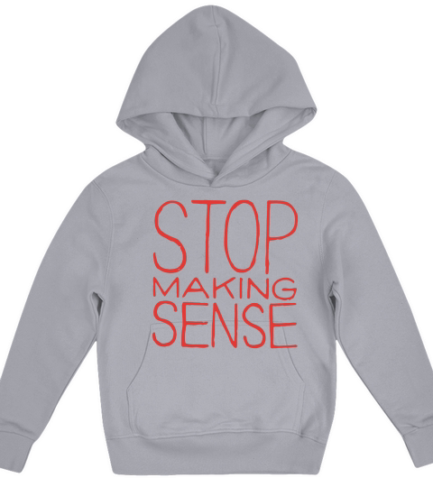 Stop Making Sense Vintage Kids Hoodie