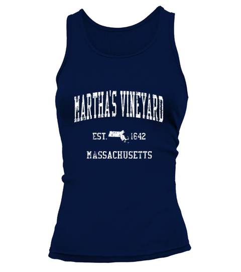 Marthas Vineyard Massachusetts Vintage Tank top Woman