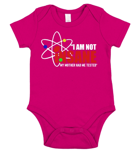 New I m not insane T-Shirt Short Sleeve Baby One-Piece