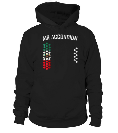 air accordion t shirt - The Flag of Mexico Hoodie Unisex