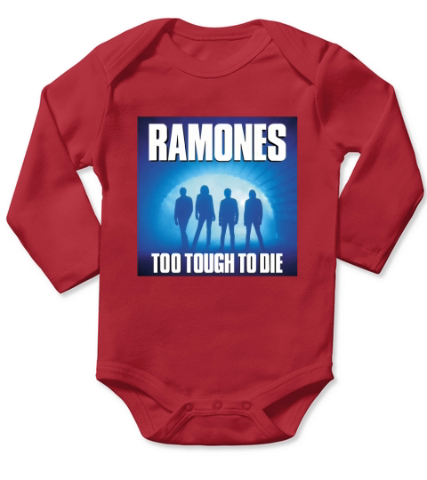The Ramones Too Tough To Die Long Sleeve Baby One-Piece