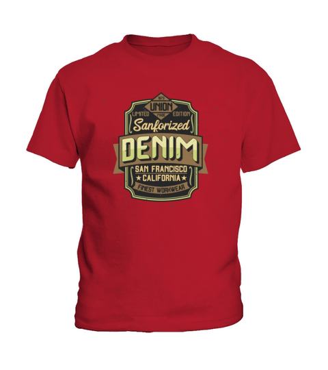 Sanforized Denim Kids T-Shirt