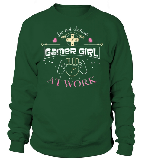 Gamer Girl At Work Girl Gamer Shirt Gamer Girl Stuff Women's Sweatshirt