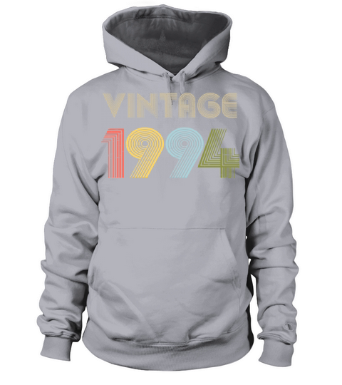 27th Birthday Vintage Shirt Born In 1994 Gift Tee Women's Hoodie