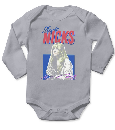 stevie nicks Long Sleeve Baby One-Piece