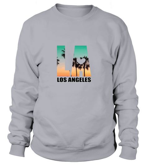 Los Angeles Design La Palm Tree Sunset Boulevard G Women's Sweatshirt