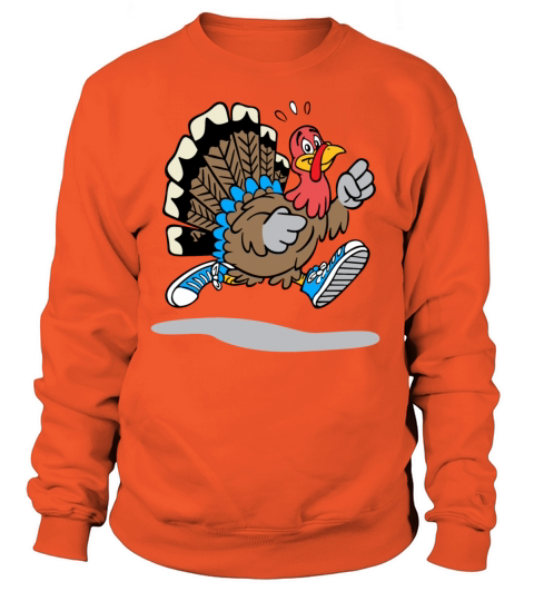 running turkey Women's Sweatshirt