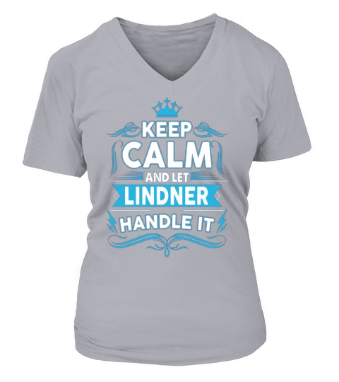 Keep calm LINDNER, LINDNER tshirt V-neck T-Shirt Woman
