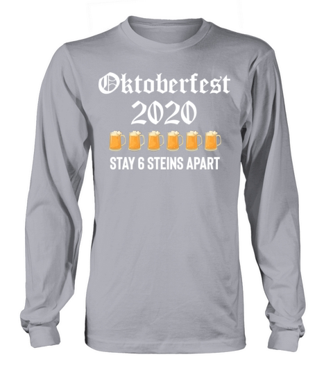 Oktoberfest 2020 6 Stein Apart Beer October Women's Long Sleeve