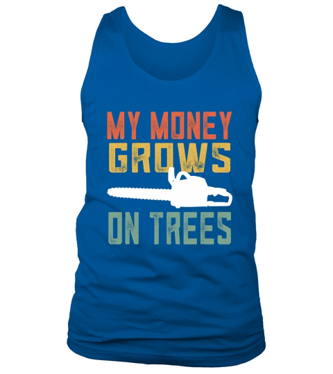 Vintage Arborist My Money Grows On Trees Tank Top Unisex