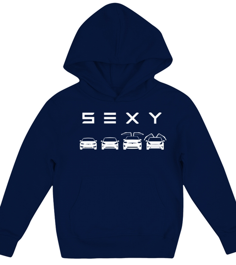 S3XY Tesla Kids Hoodie